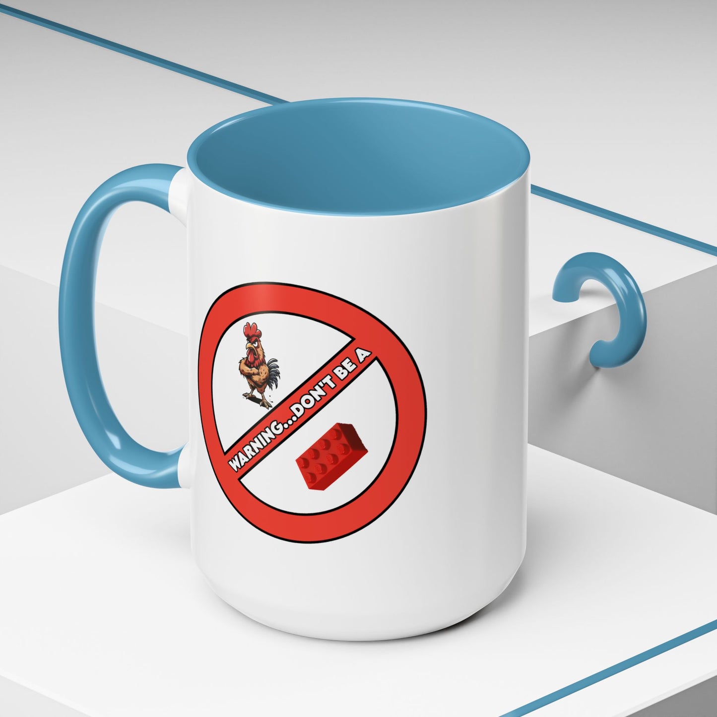 Adult Mug - Warning Don't Be A Cock Blocker
