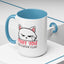Adult Mug - Fluff You White Cat