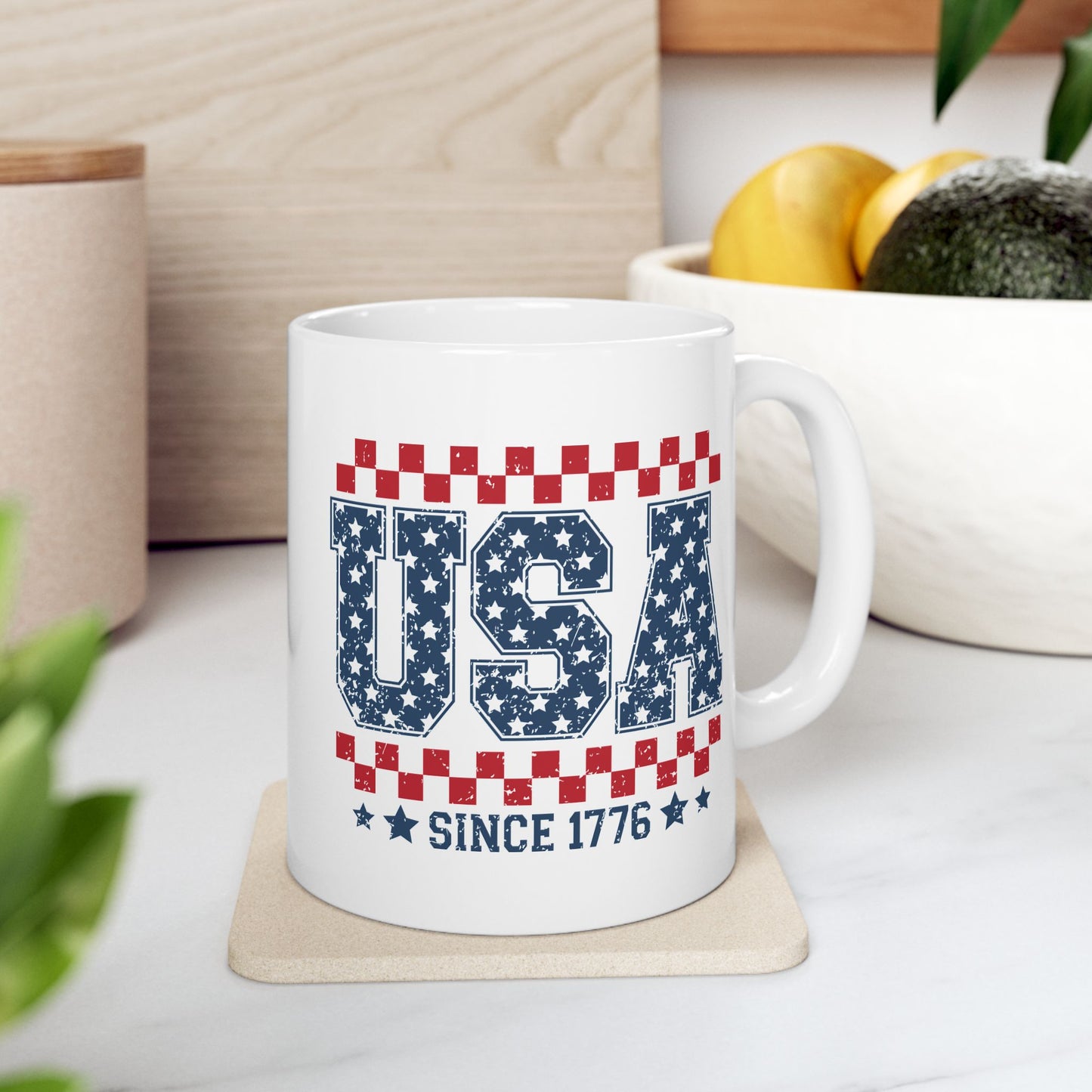 4th of July Mug - USA Patriotic Since 1776