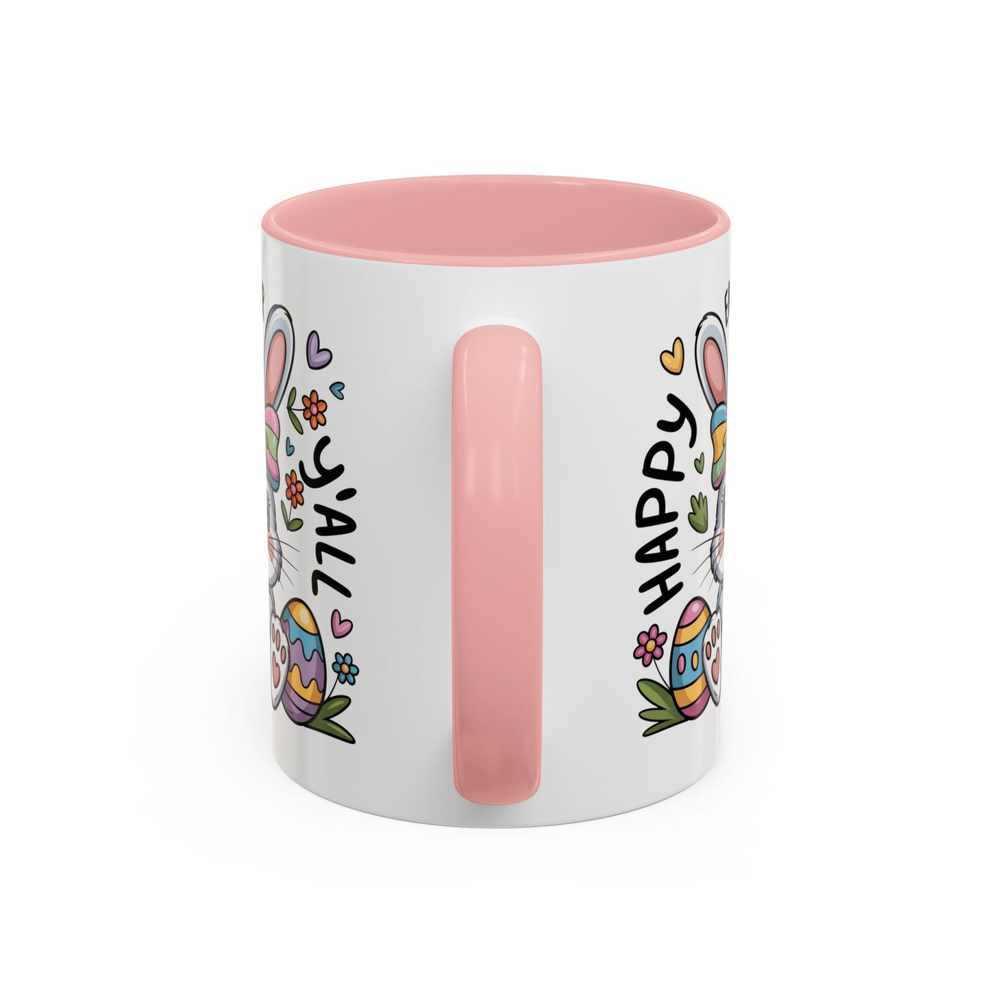 Easter Mug - Happy Easter Y'all Bunny