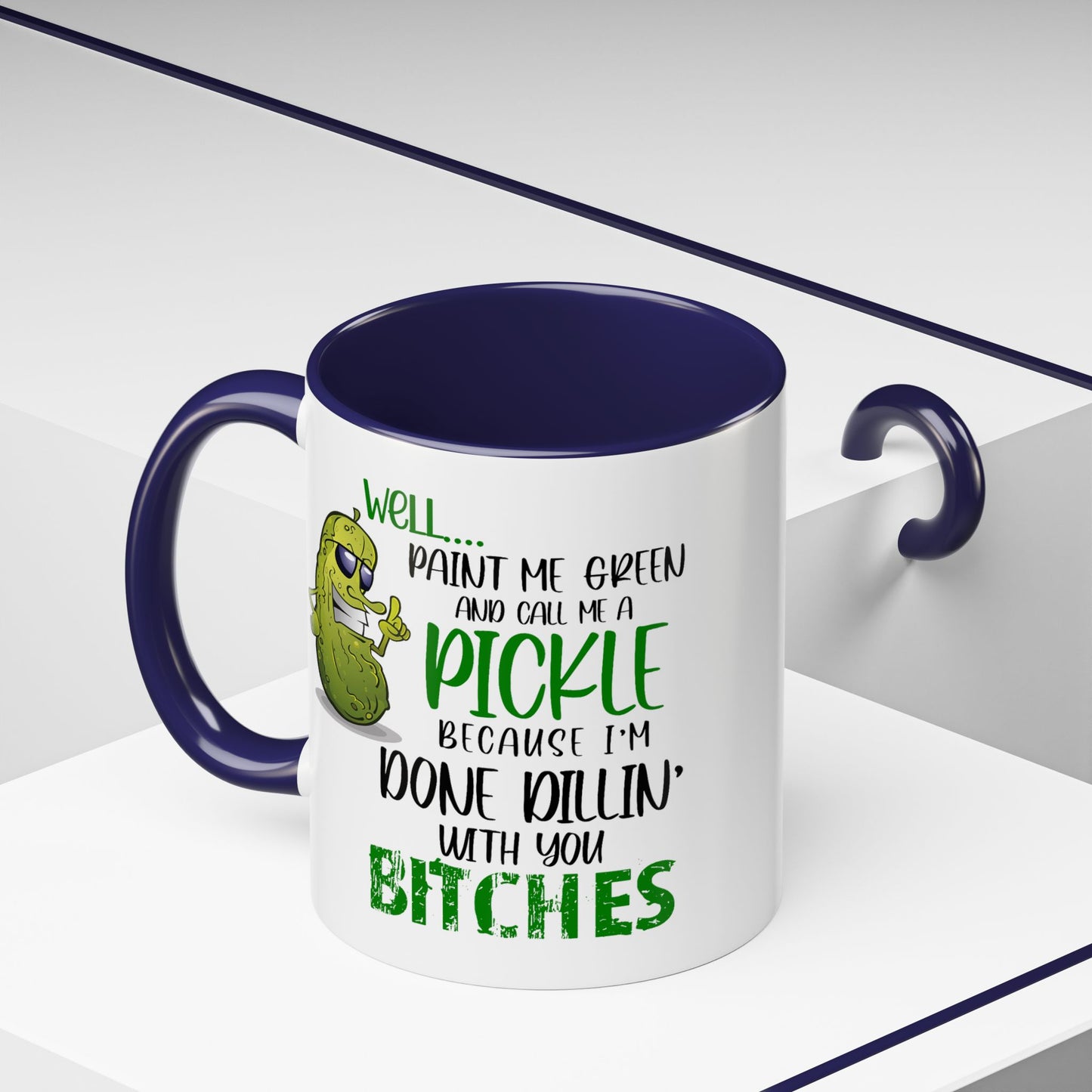Adult Mug - Well Paint Me Green