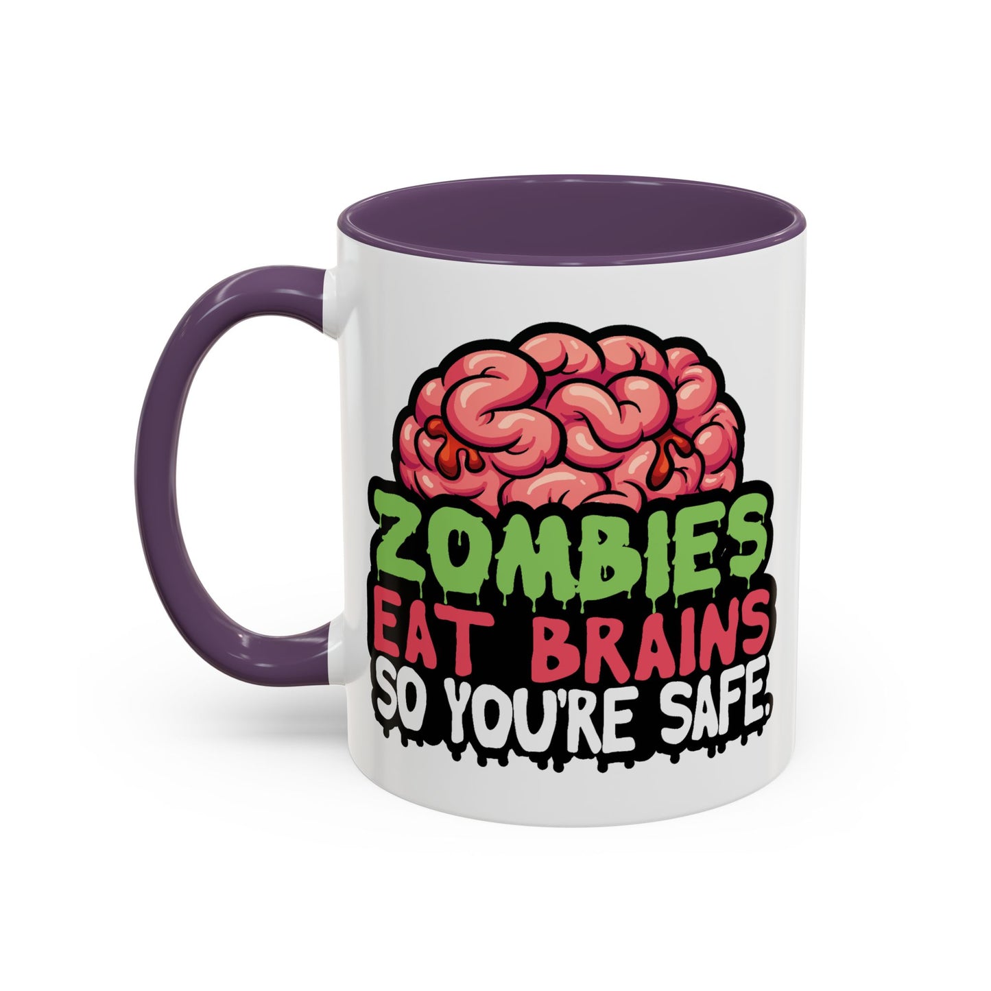 Humor Mug - Zombies Eat Brains