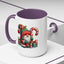 Christmas Mug - Gnome Candy Cane and Presents