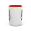 Christmas Mug - Merry Christmas Black Text Cute Animals