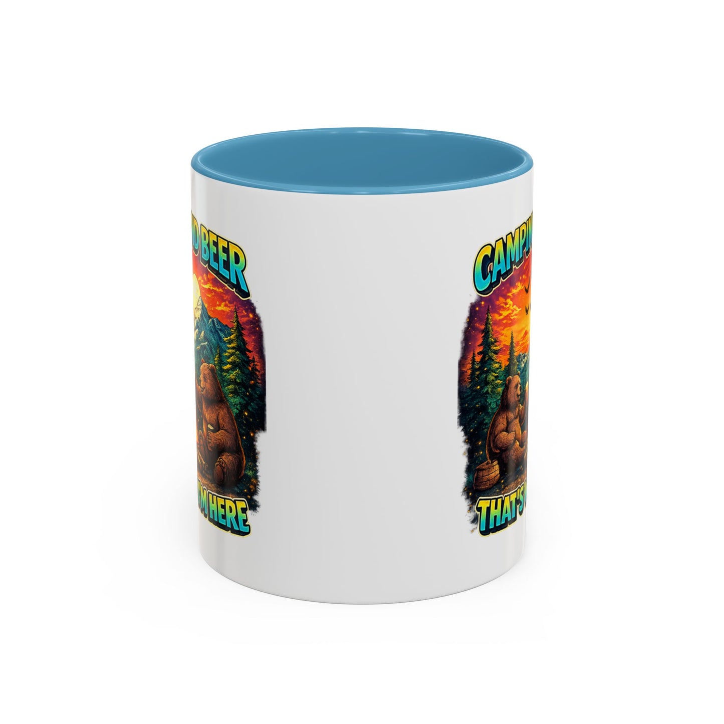 Humor Mug - Camping and Beer