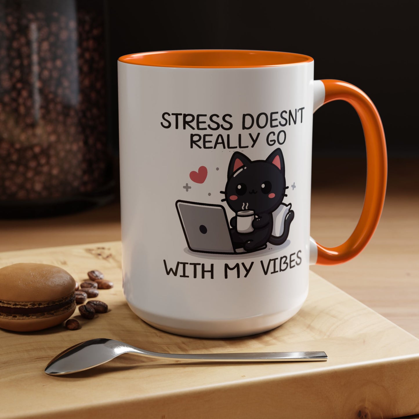 Animal Mug - Stress Doesn't Really Go