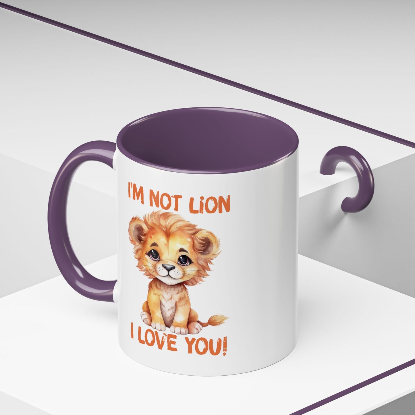 Valentine's Day Mug - I'm Not Lion I Love You