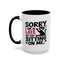 Animal Mug - Sorry I'm Late