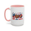 4th of July Mug - Peace Love America