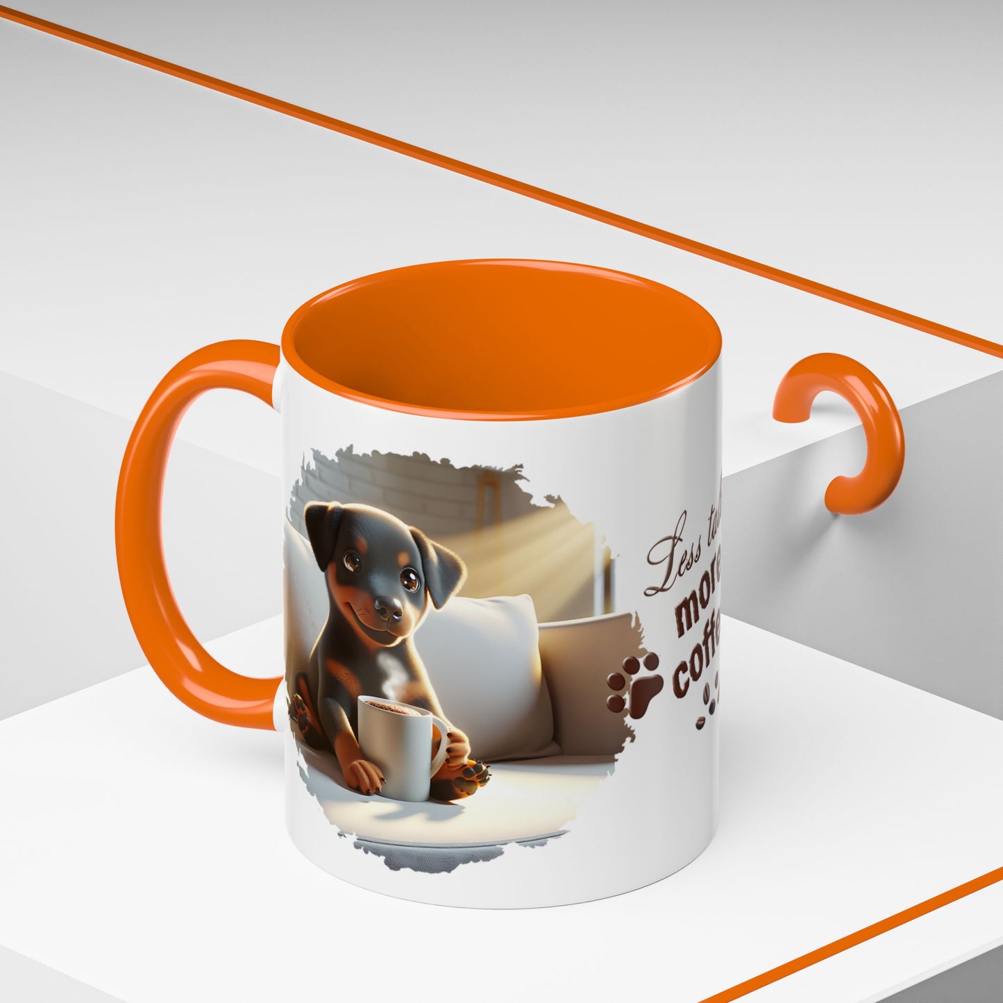 Animal Mug - Dog Coffee Wrap 16
