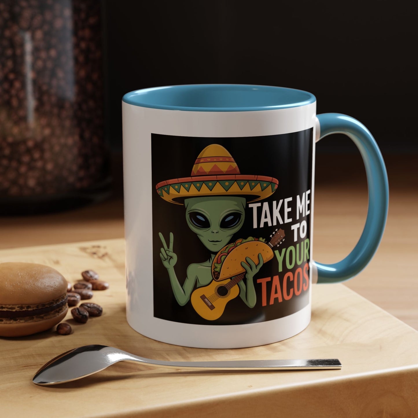 Alien Mug - Take Me To Your Tacos