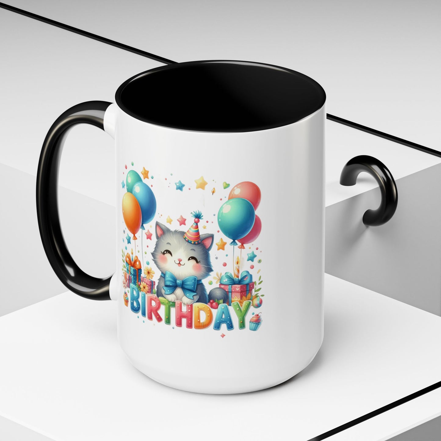 Birthday Mug - Birthday Kitty