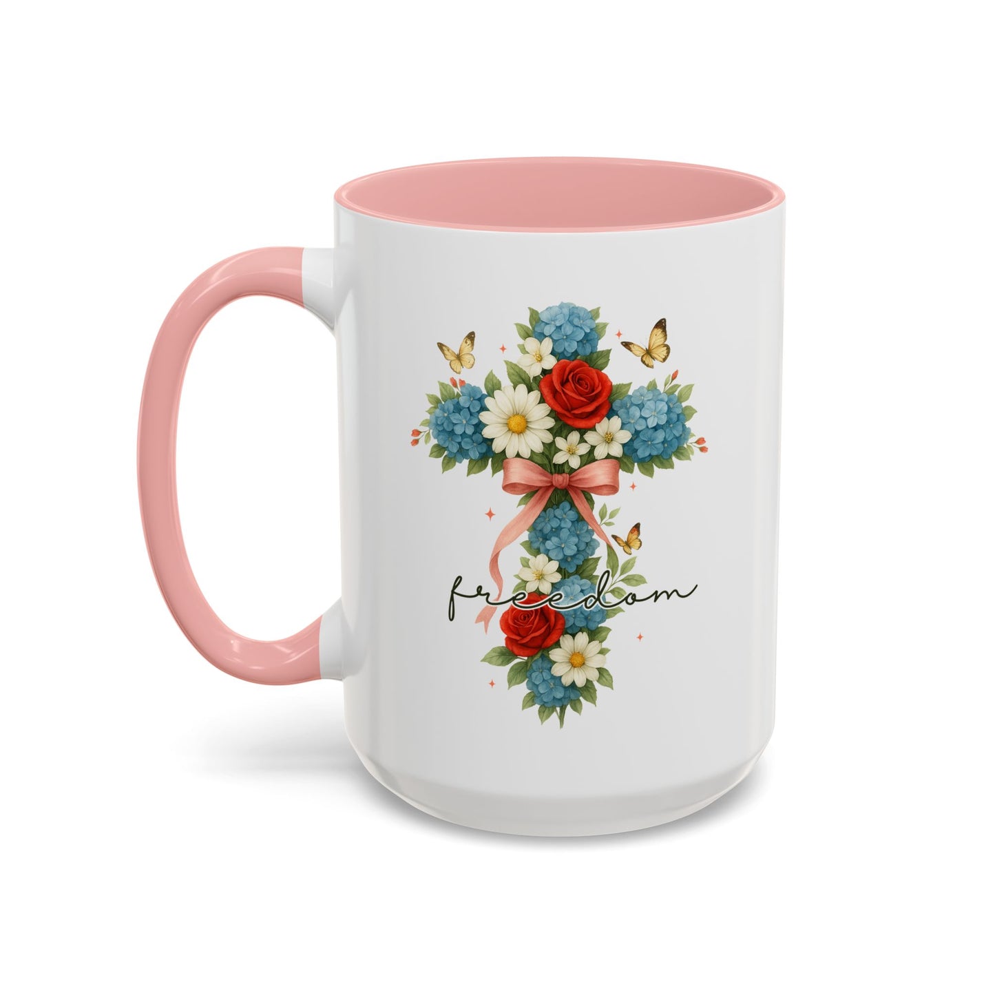 4th of July Mug - Freedom Cross