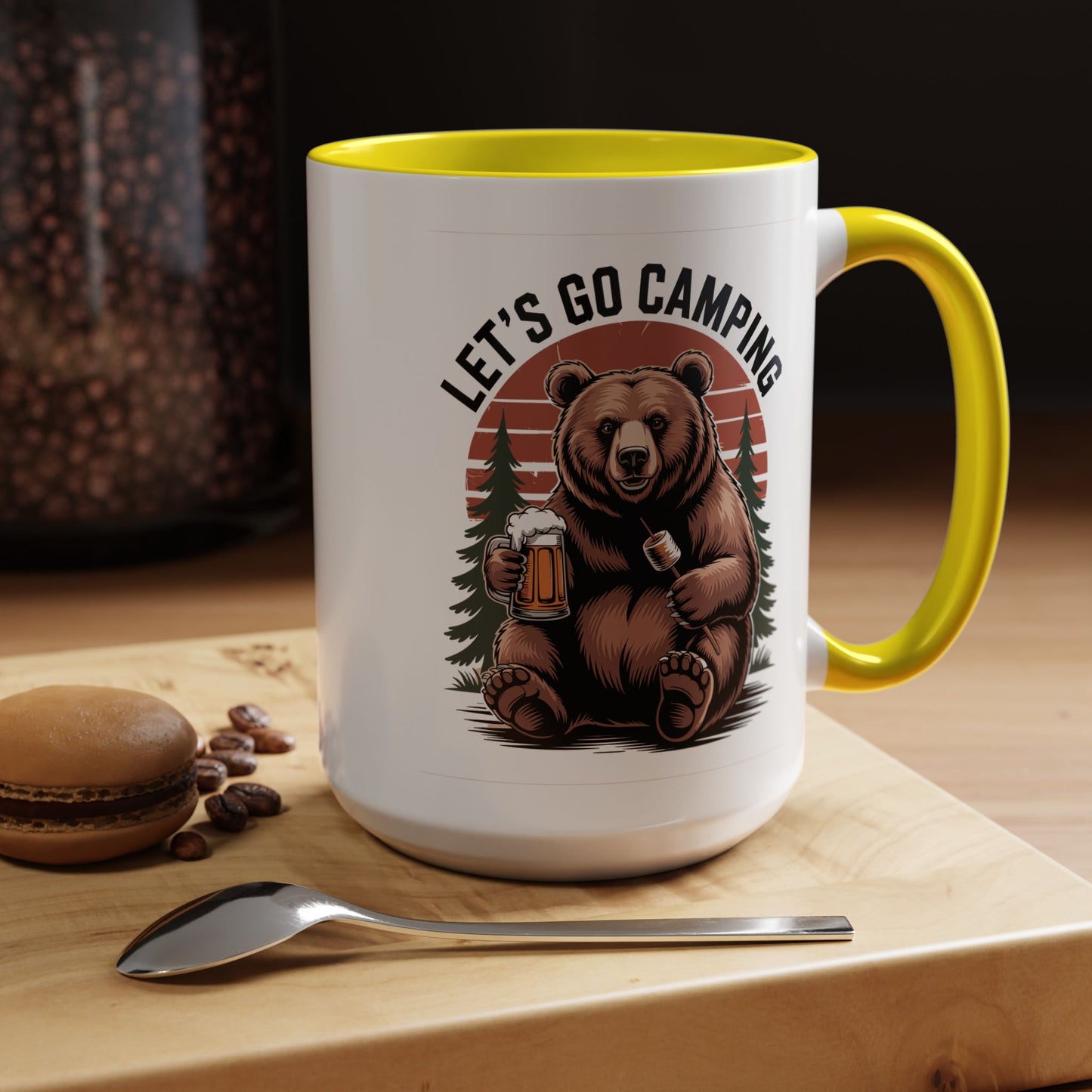 Adventure Mug - Let's Go Camping Bear