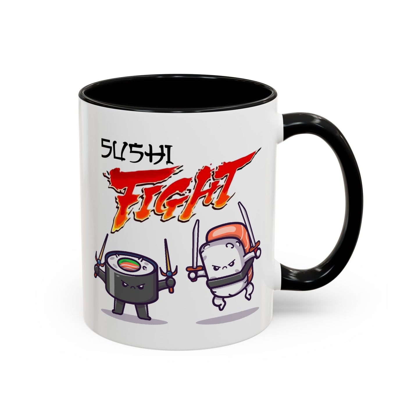 Humor Mug - Sushi Fight