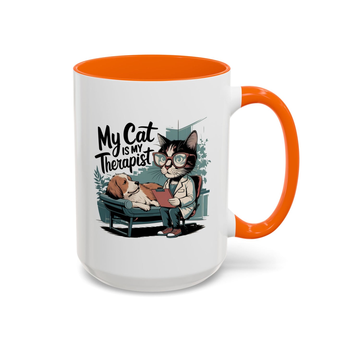 Animal Mug - My Cat Is My Therapist