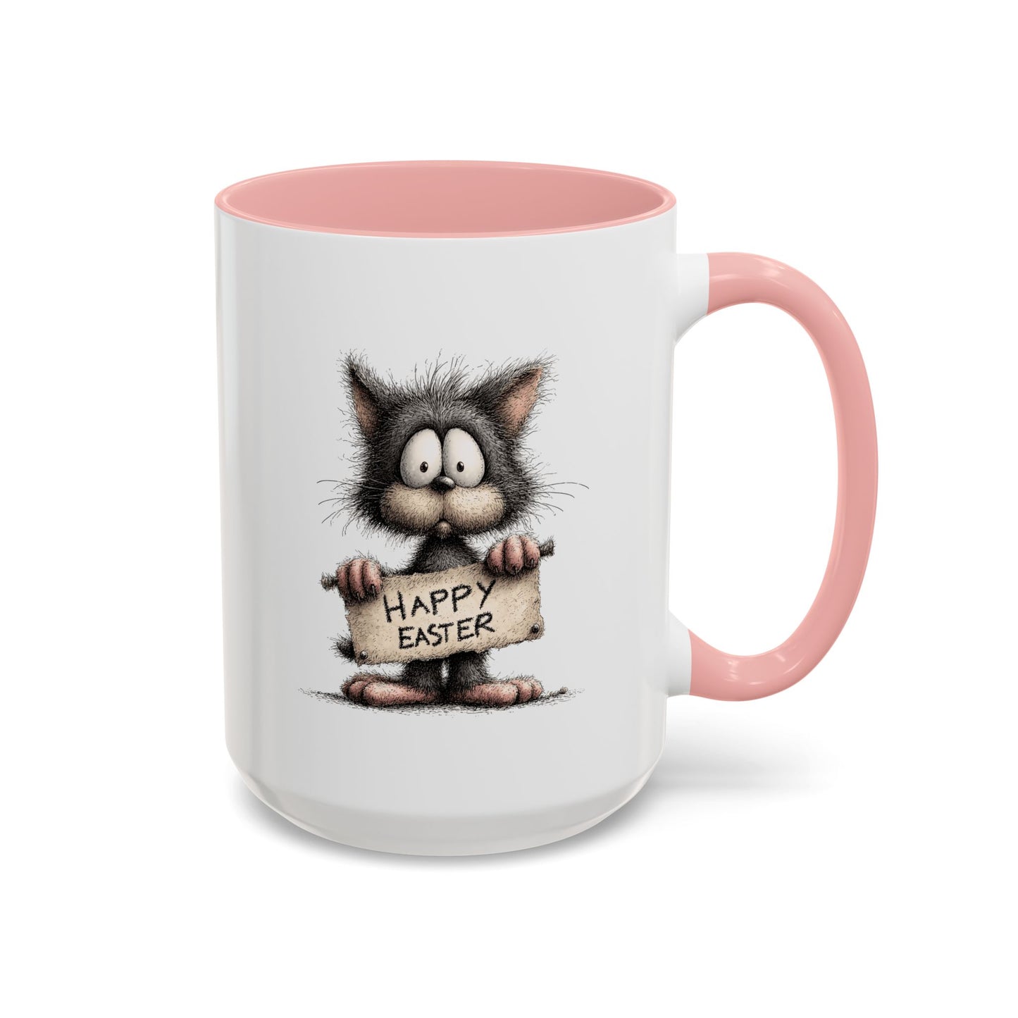 Easter Mug - Happy Easter Cat
