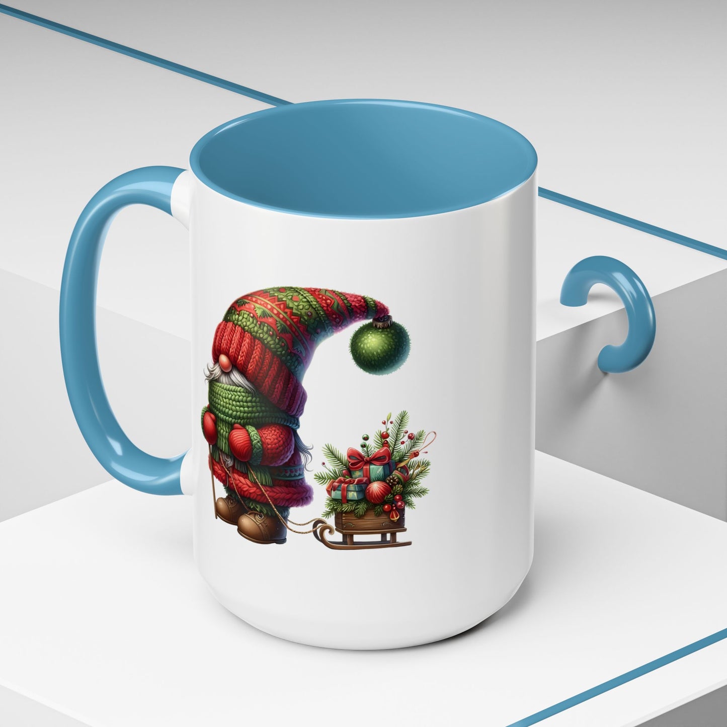 Christmas Mug - Gone with Miniature Sleigh