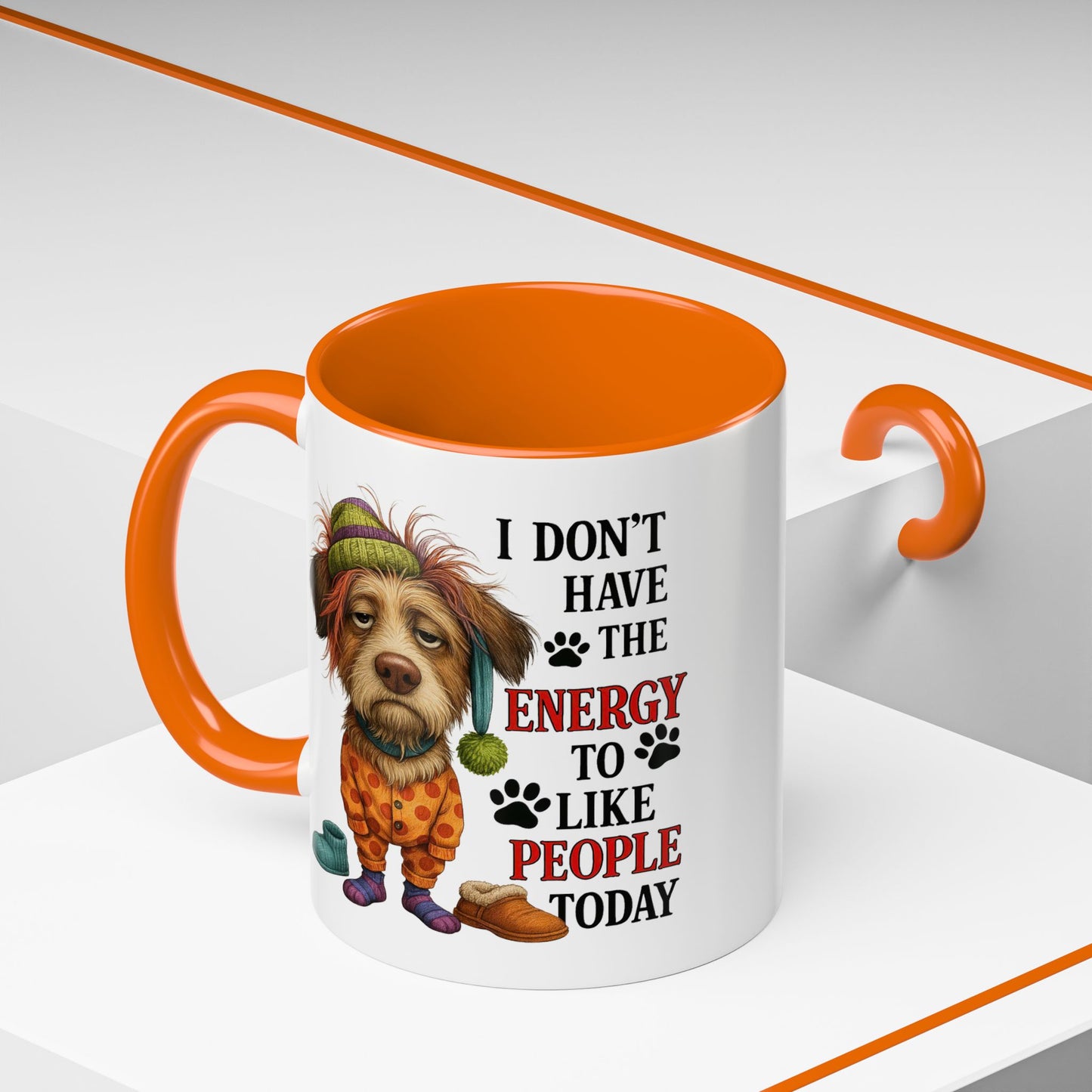 Animal Mug - I Don't Have The Energy