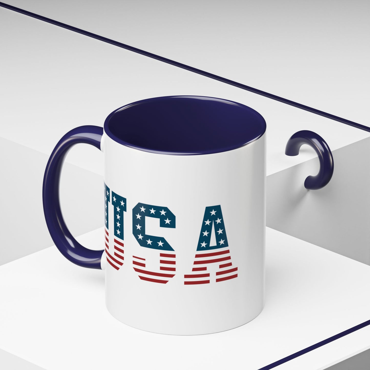 4th of July Mug - USA American Flag