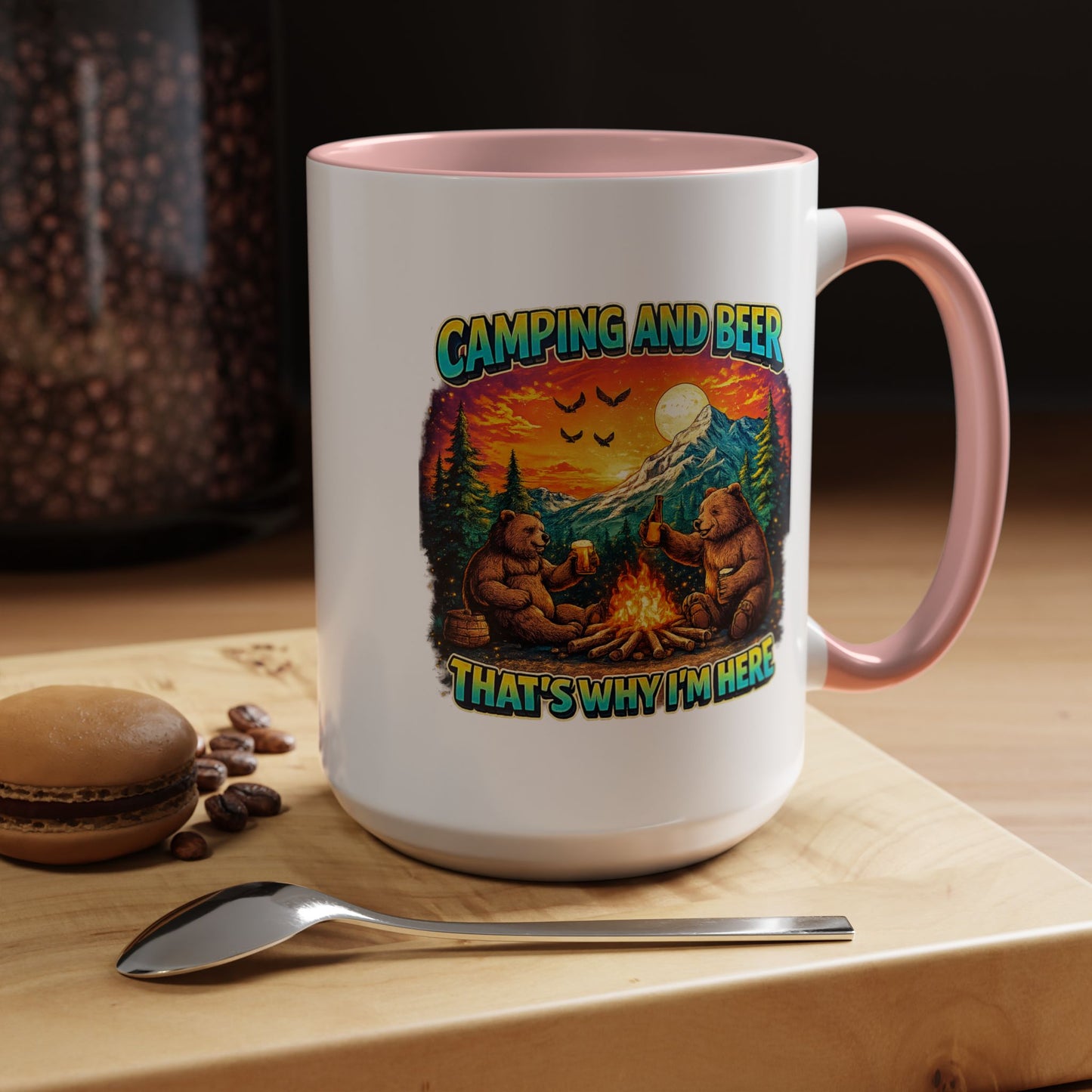 Humor Mug - Camping and Beer