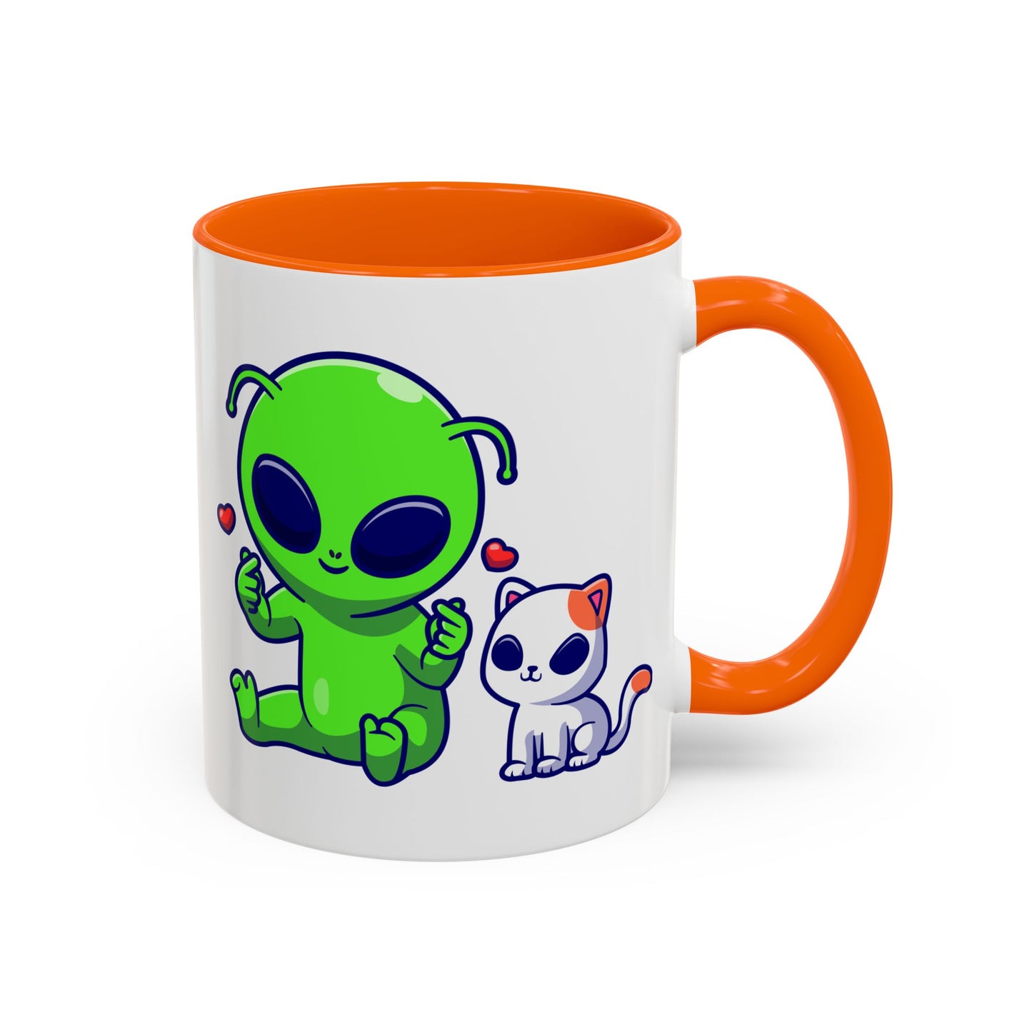 Alien Mug - Cute Alien Cat