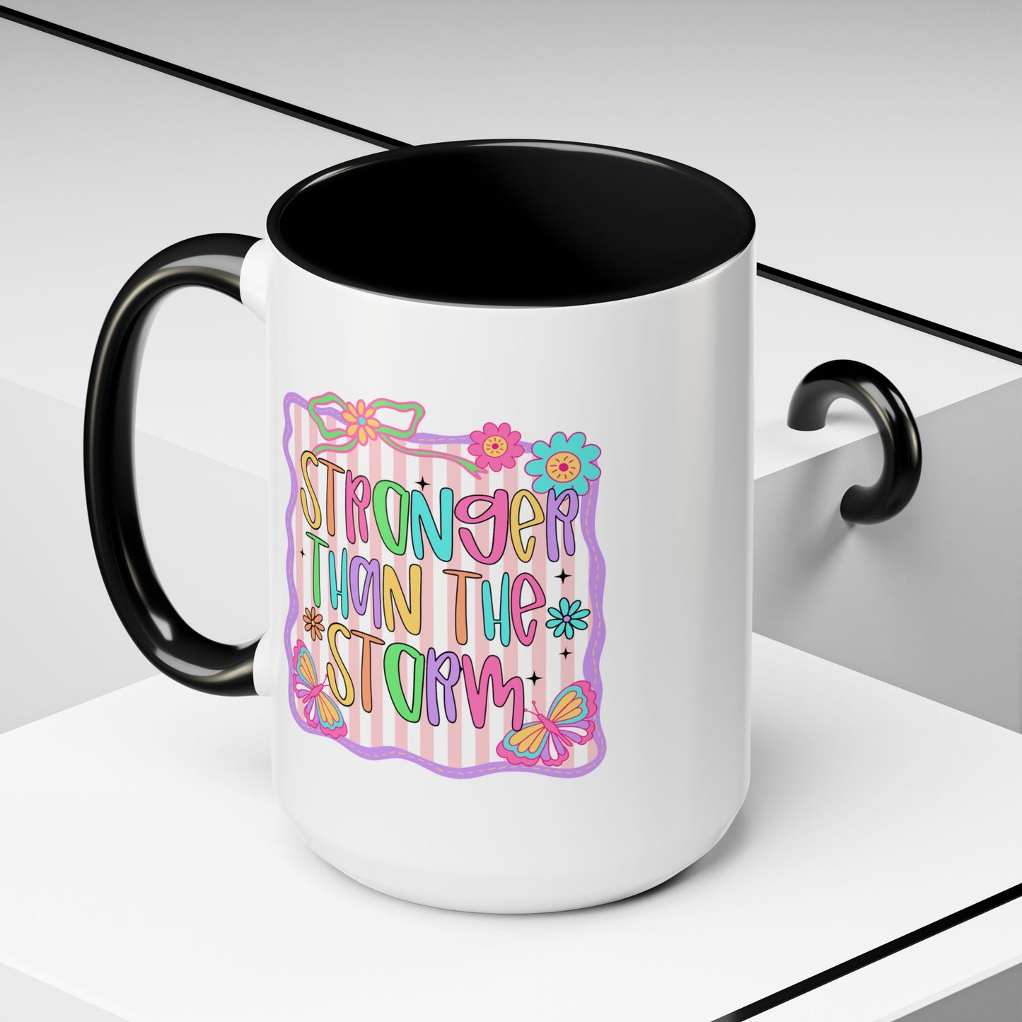 Motivation Mug - Stronger Than The Storm