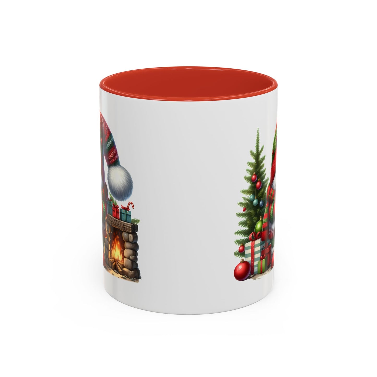 Christmas Mug - Gnome Fireplace