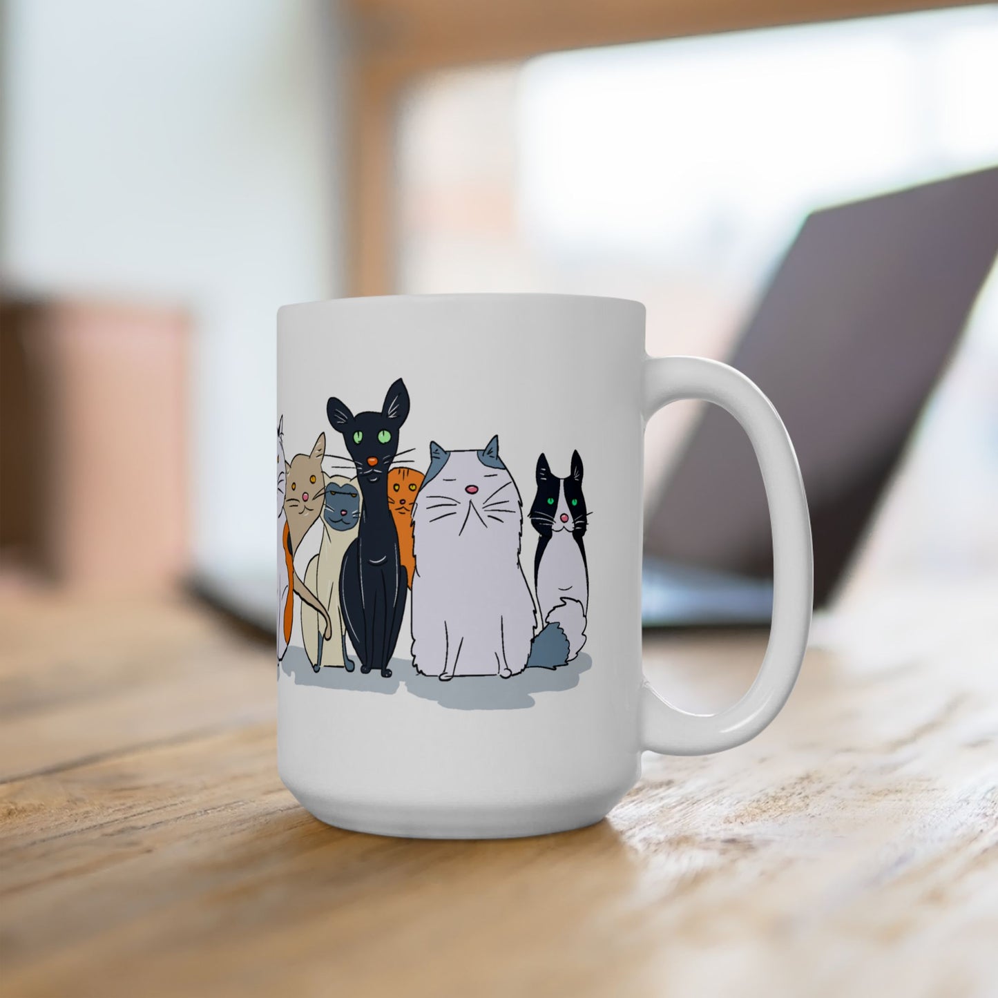 Animal Mug - Animated Cat Wrap