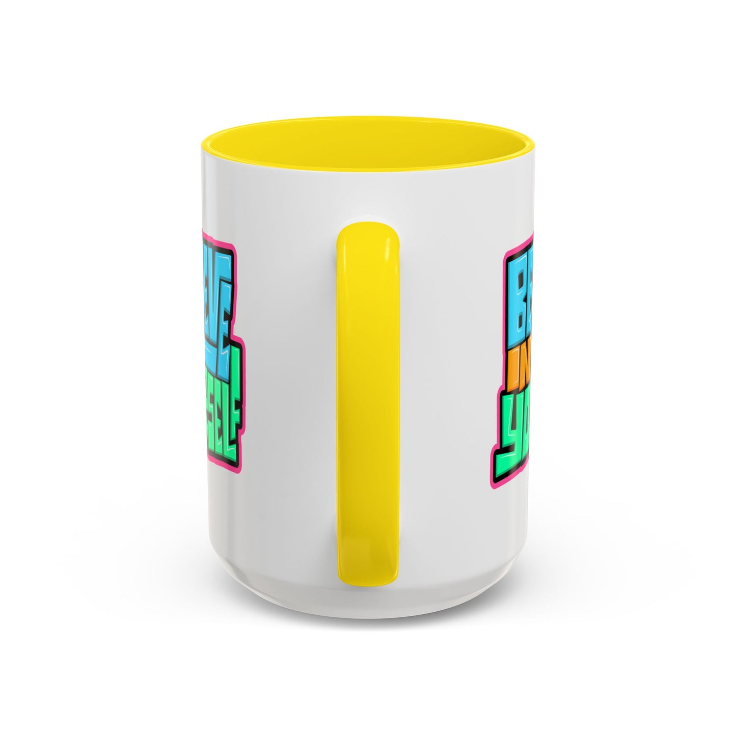Motivation Mug - Believe In Yourself Graffiti