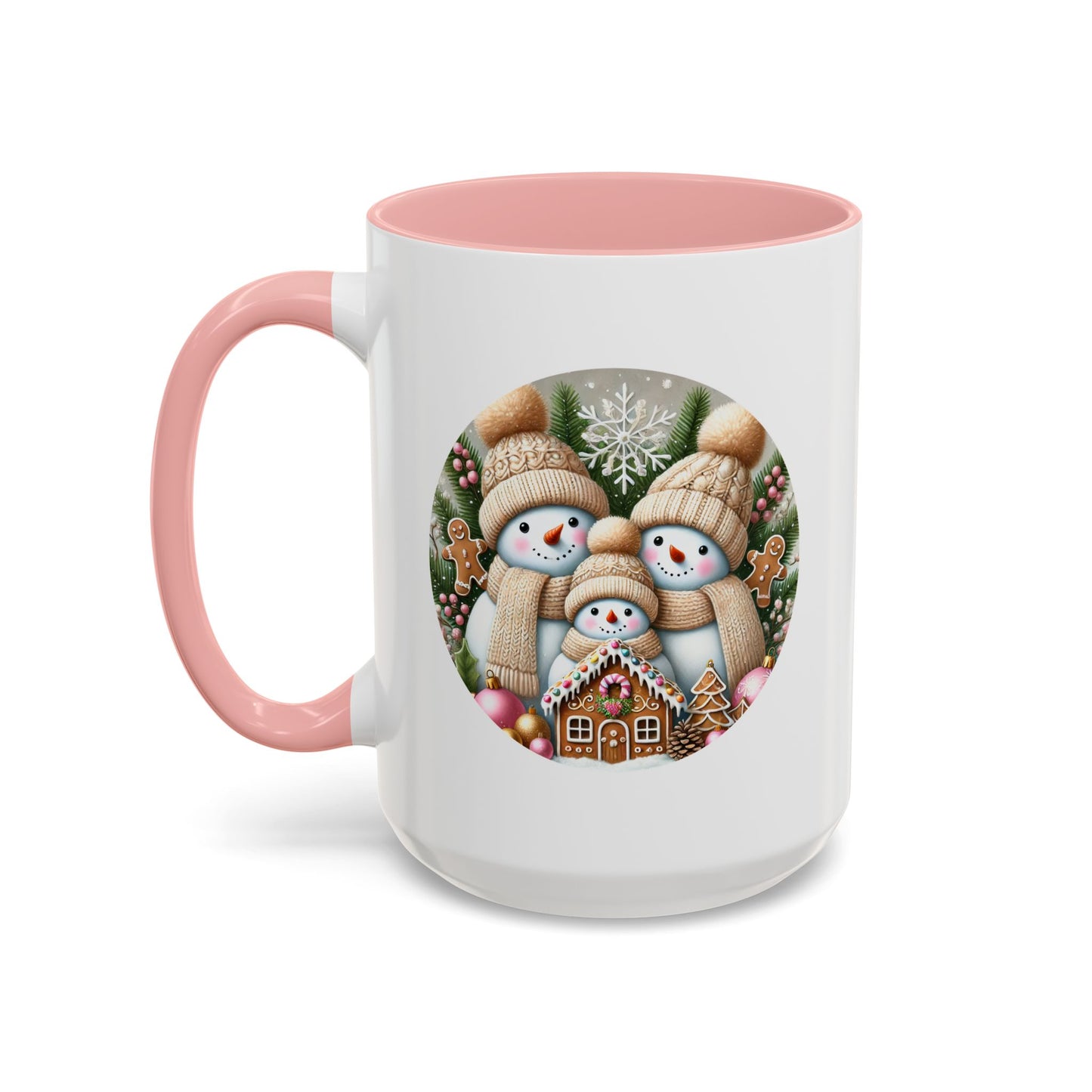 Christmas Mug - Gingerbread Snowman Family