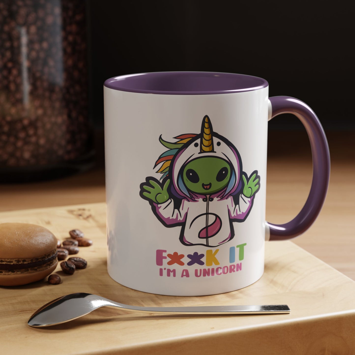 Alien Mug - F**K It I'm A Unicorn
