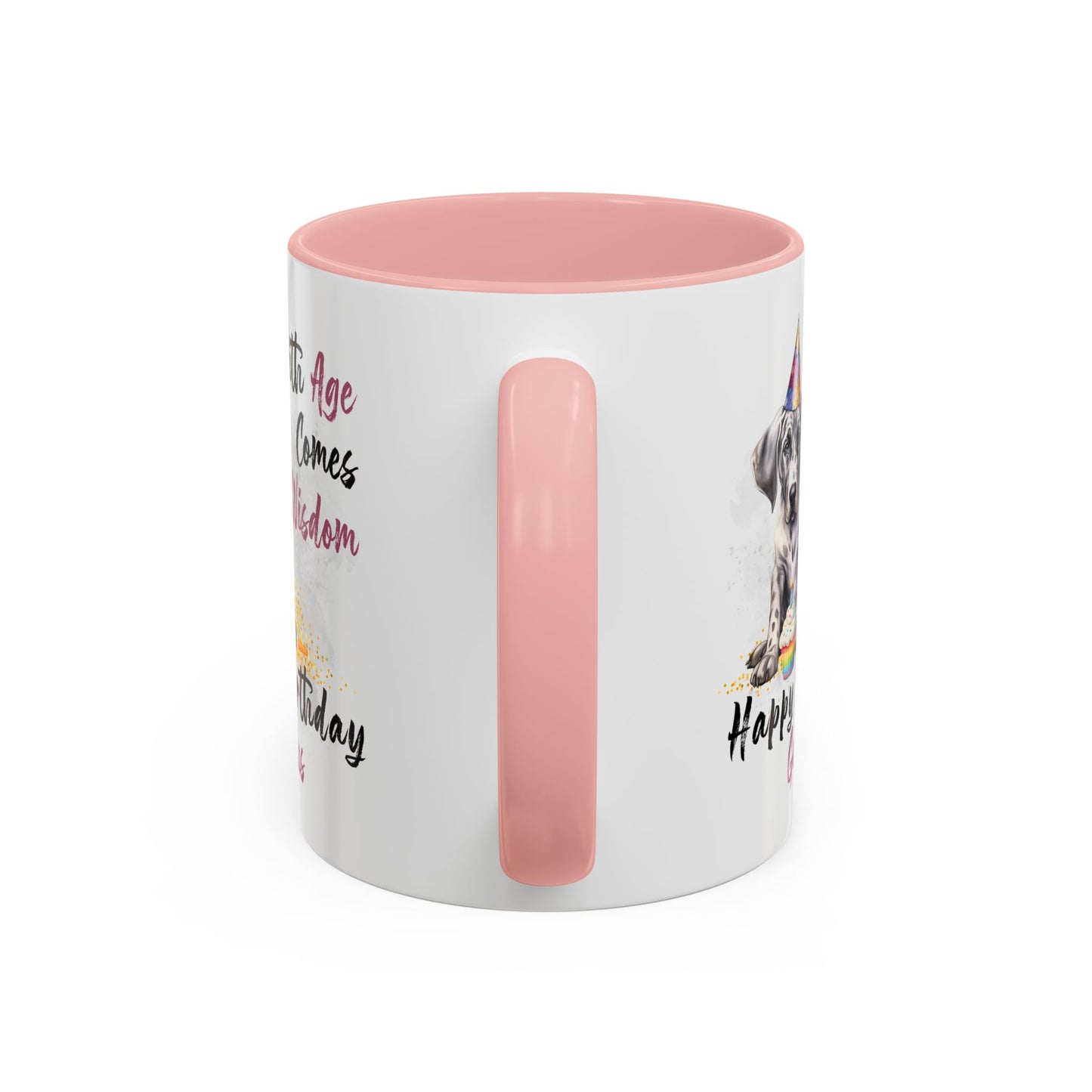 Birthday Mug - With Age Comes Wisdom