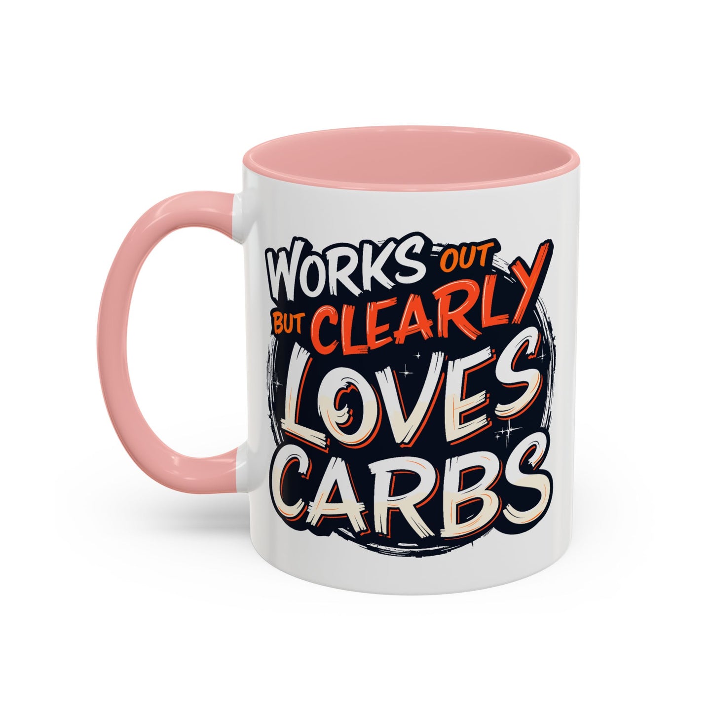 Adult Mug - Works Out But