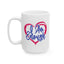 Wellness Mug - I Am Enough Heart