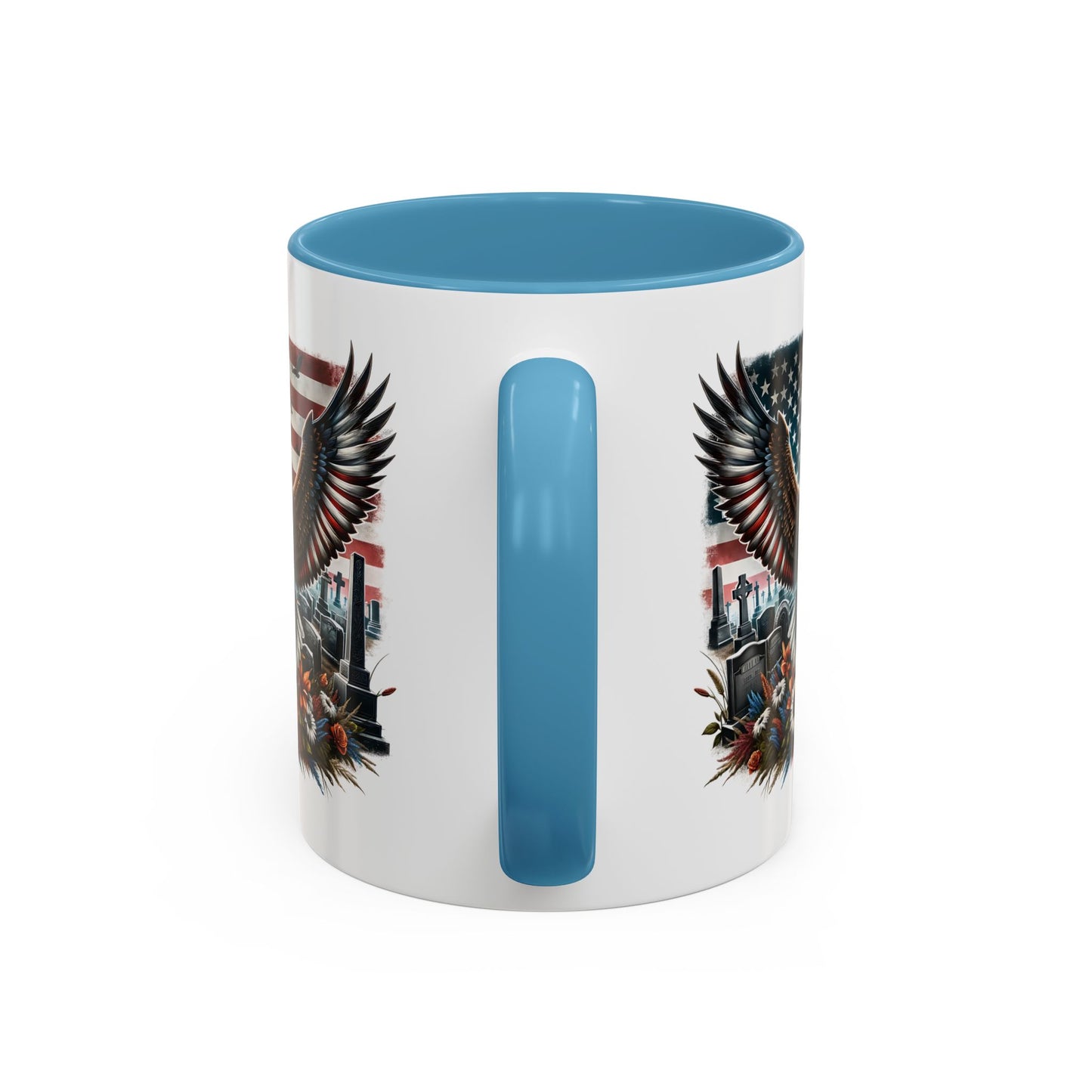 4th of July Mug - American Bald Eagle Memorial