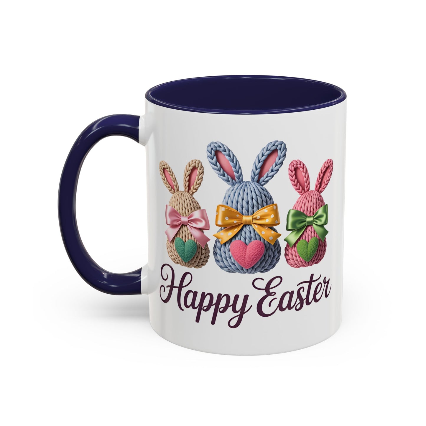 Easter Mug - Yarn Bunnies