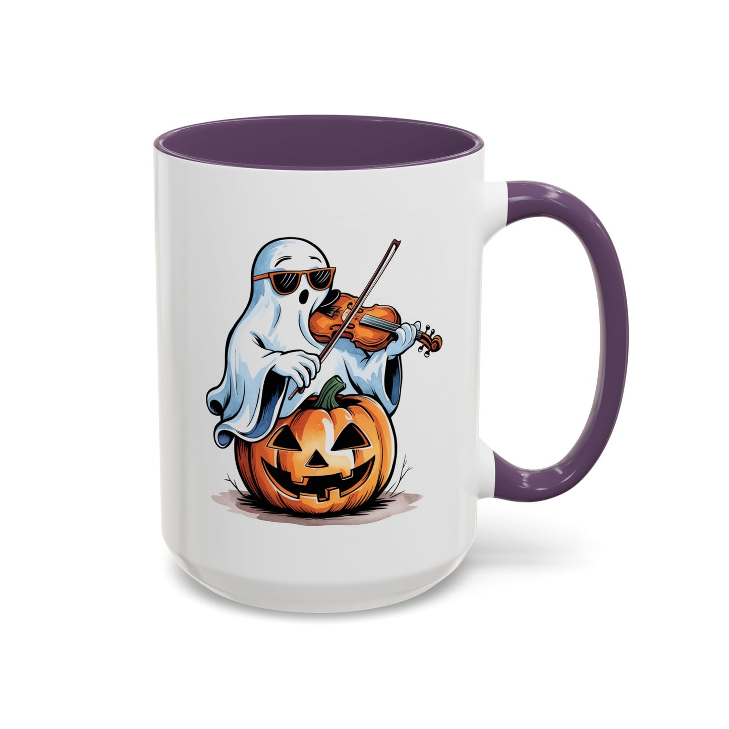 Halloween Mug - Violin Playing Ghost