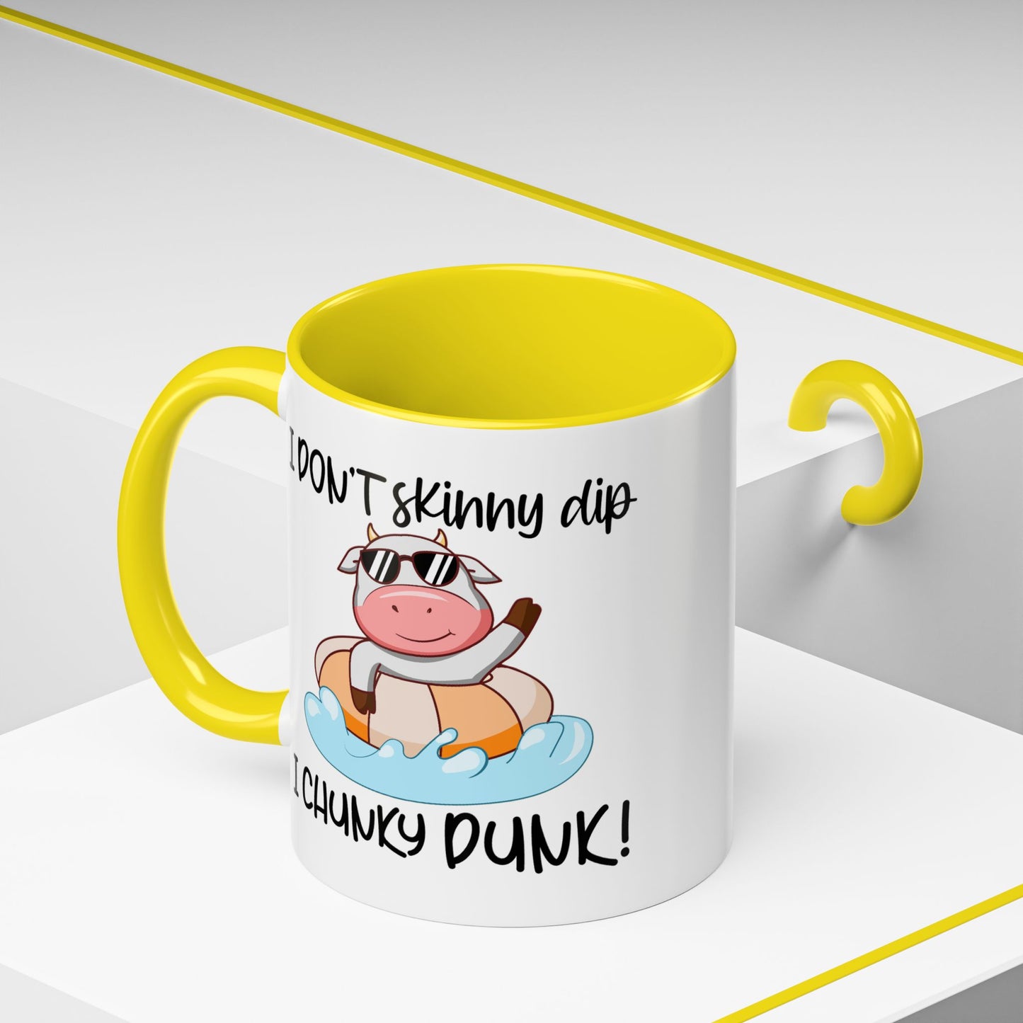 Humor Mug - I Don't Skinny Dip