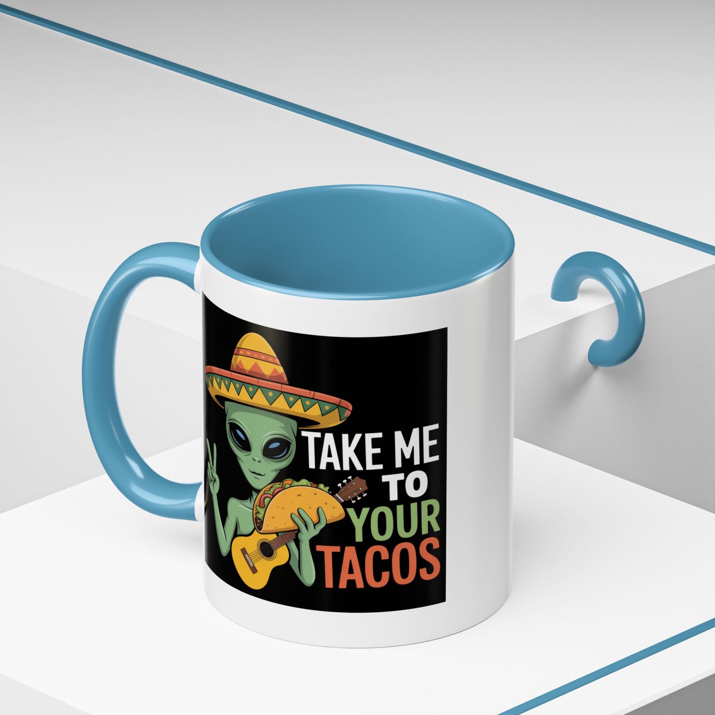 Alien Mug - Take Me To Your Tacos