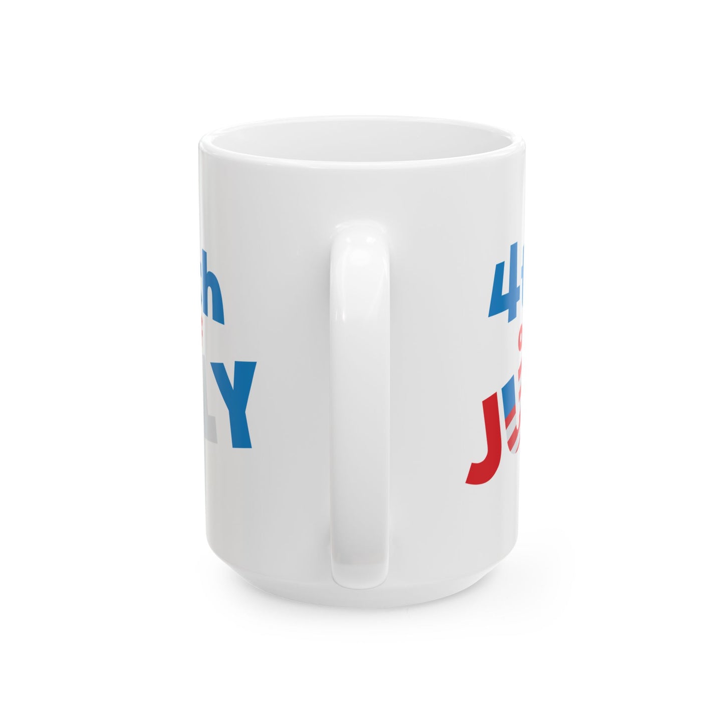 4th of July Mug - 4th of July Red White and Blue