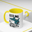Humor Mug - Feed Me and Tell Me I'm Pretty Shark