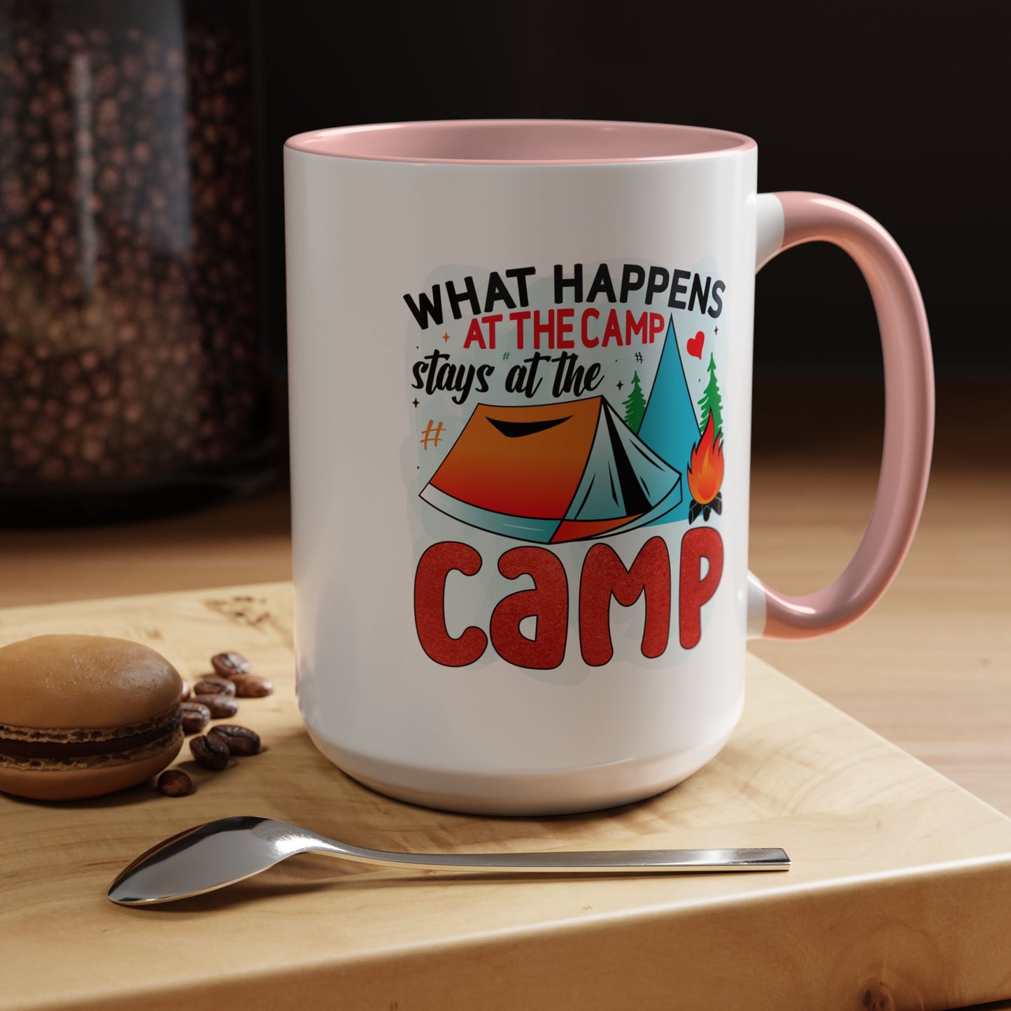 Adventure Mug - What Happens At The Camp