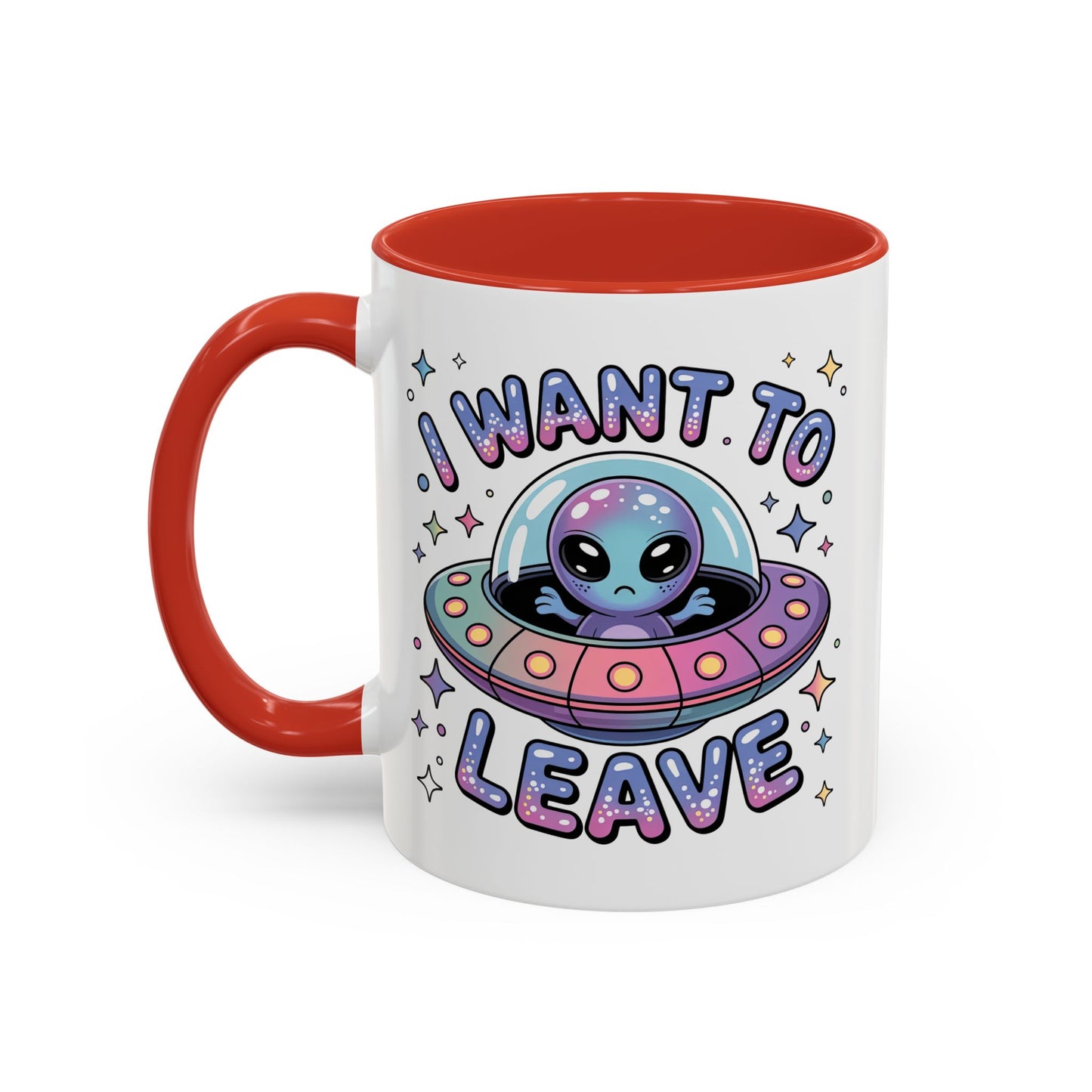 Alien Mug - I Want To Leave
