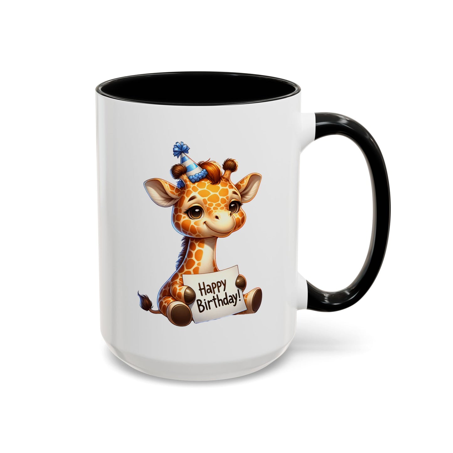 Birthday Mug - Giraffe Clipart