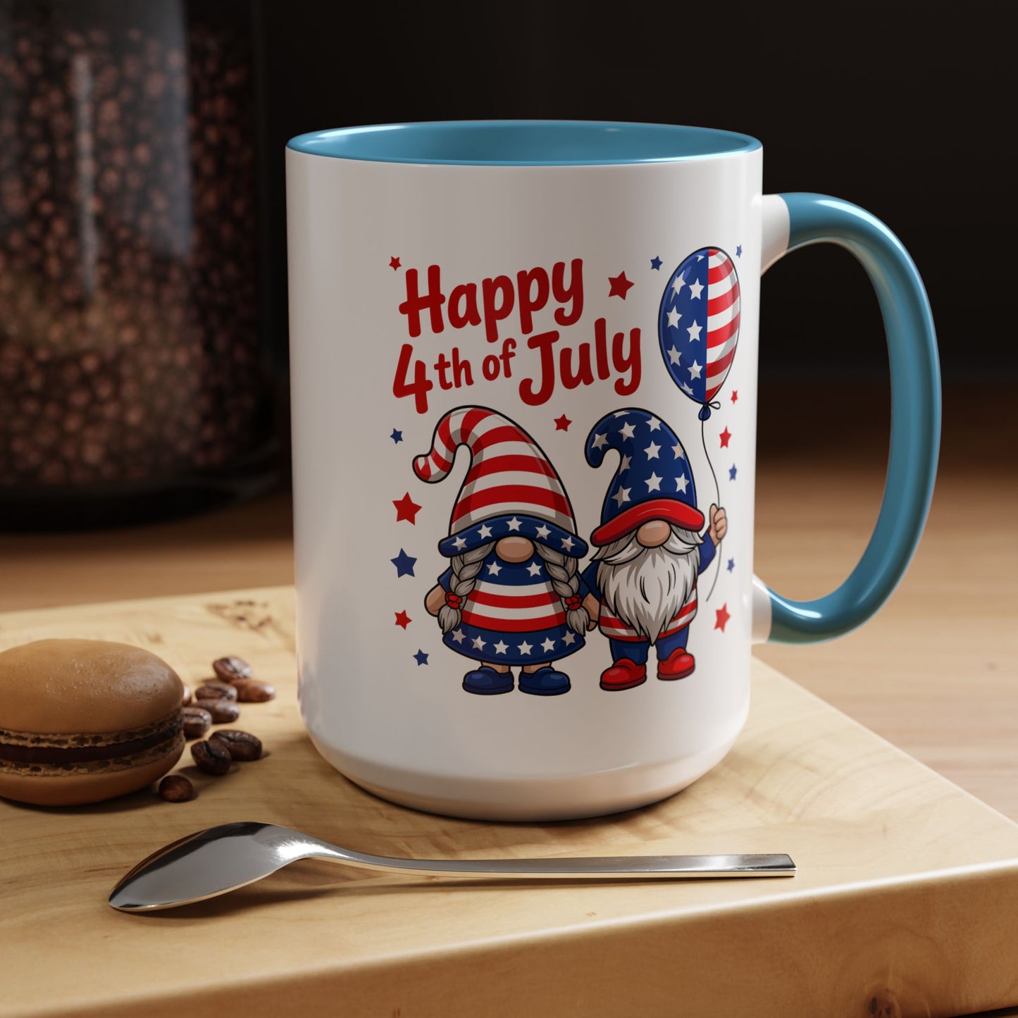 4th of July Mug - Happy 4th of July Gnomes