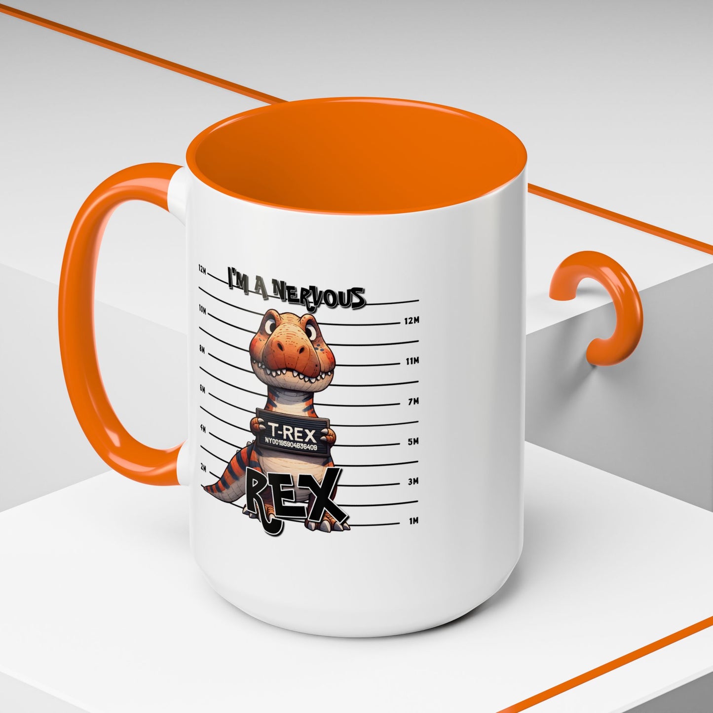 Humor Mug - I'm A Nervous Rex