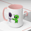 Alien Mug - Astronaut Alien Fist Pump