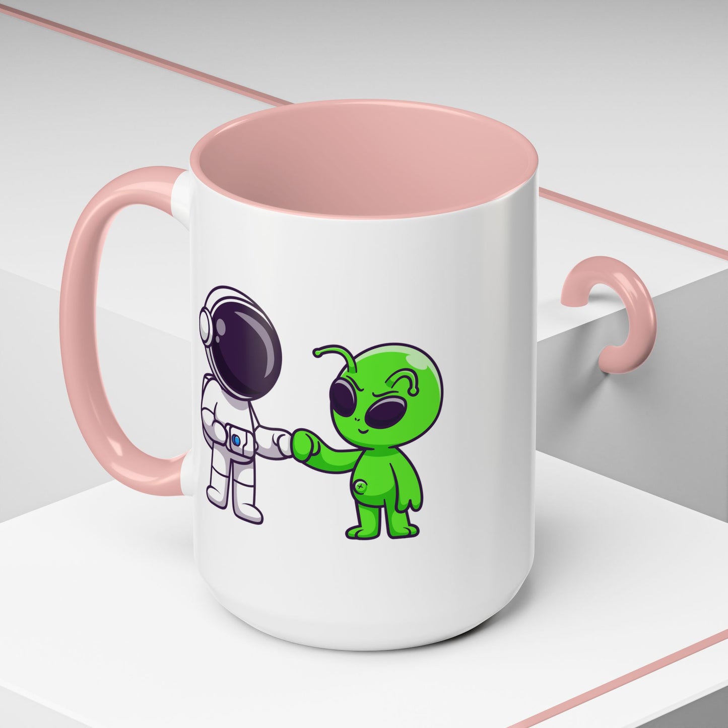 Alien Mug - Astronaut Alien Fist Pump
