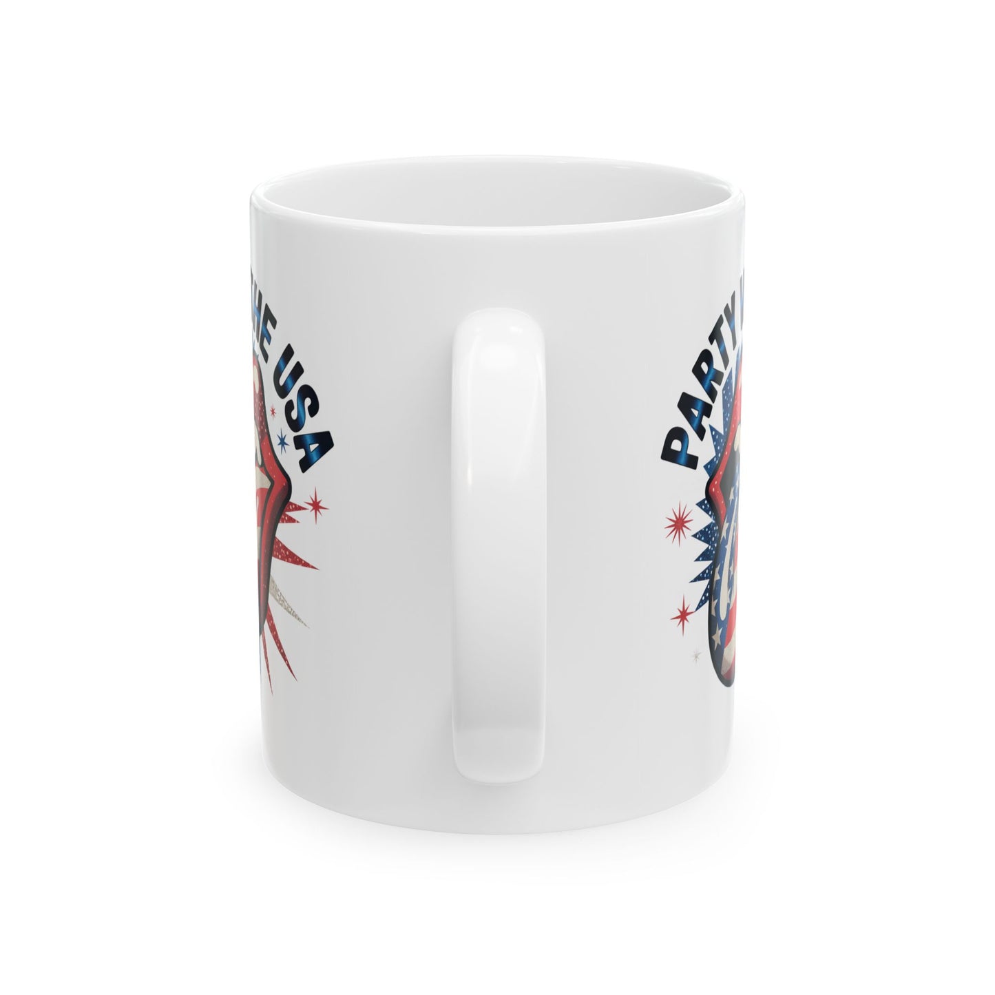 4th of July Mug - Party in the USA Tongue